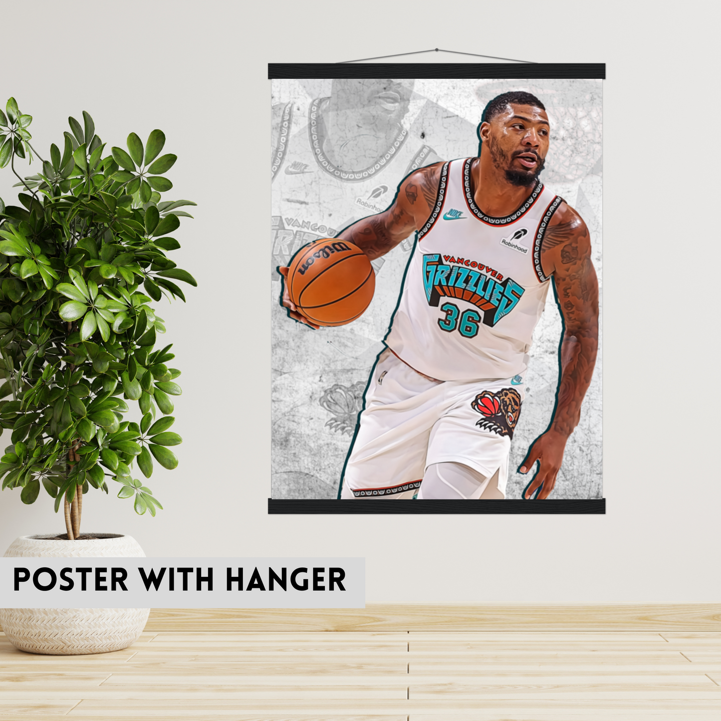 Marcus Smart Matte Paper Poster, Frames & Hanger