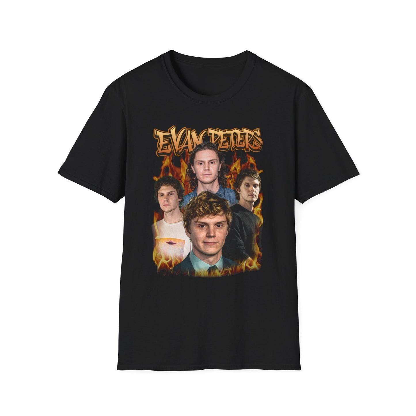 Evan Peters Art T-Shirt - Fan T-Shirt Premium Collection