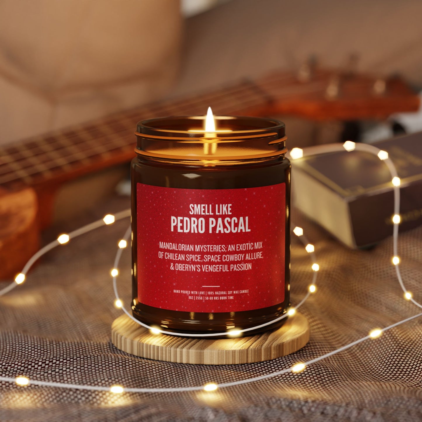 Pedro Pascal Scented Candle For Fans
