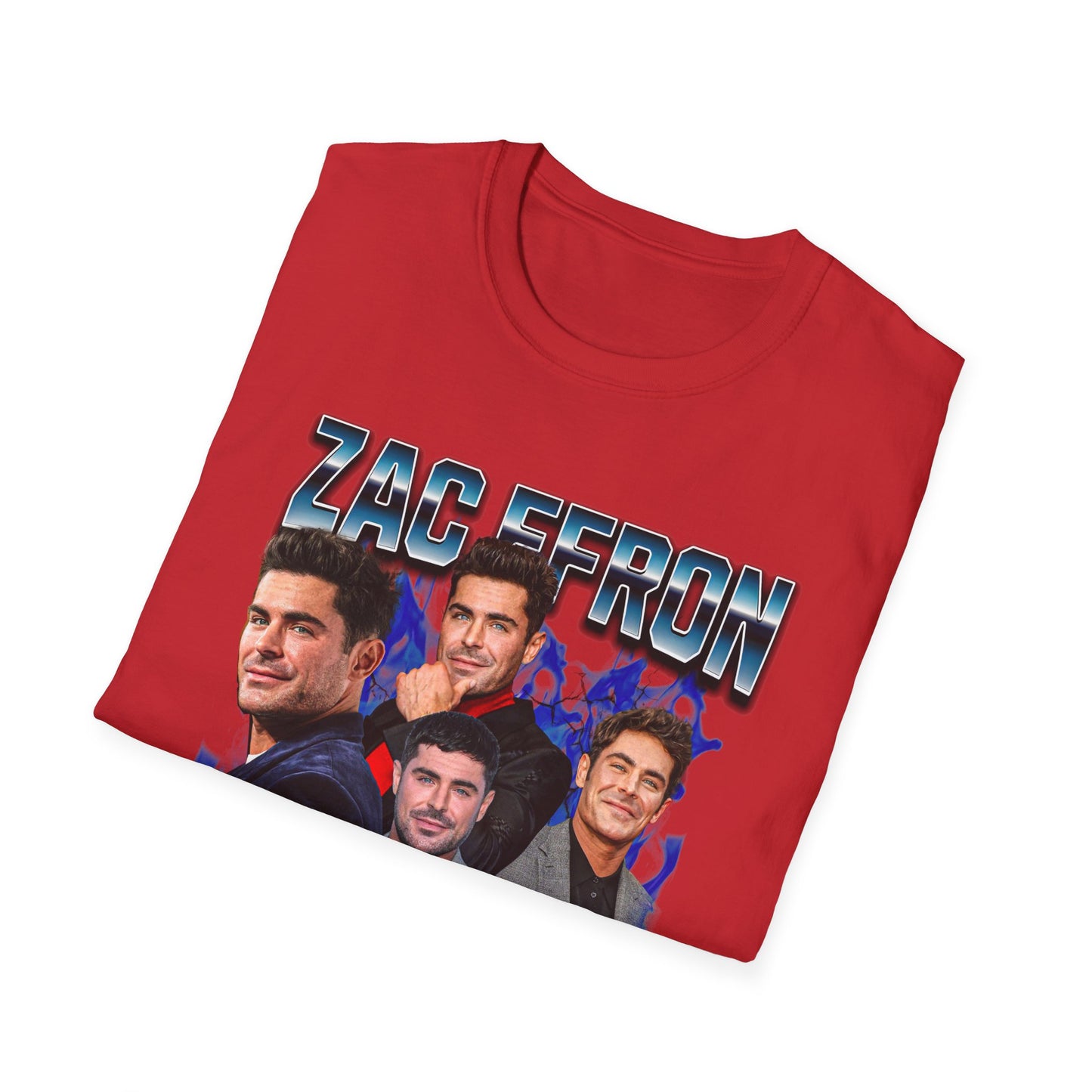 Zac Efron Unisex T-Shirt Fan Gift | Hollywood Star Character Art | Fan Gift