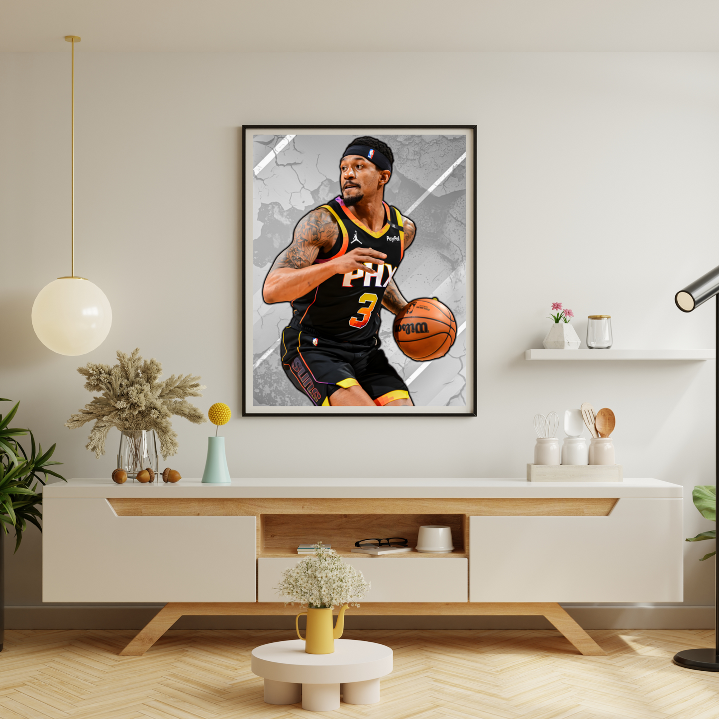 Bradley Beal Matte Paper Poster, Frames & Hanger
