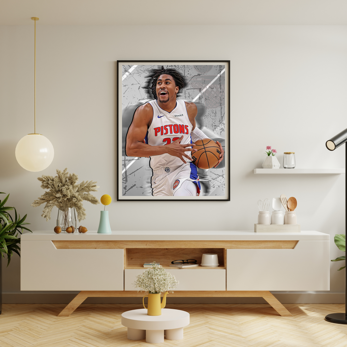 Jaden Ivey Premium Matte Paper Poster, Frames & Hanger
