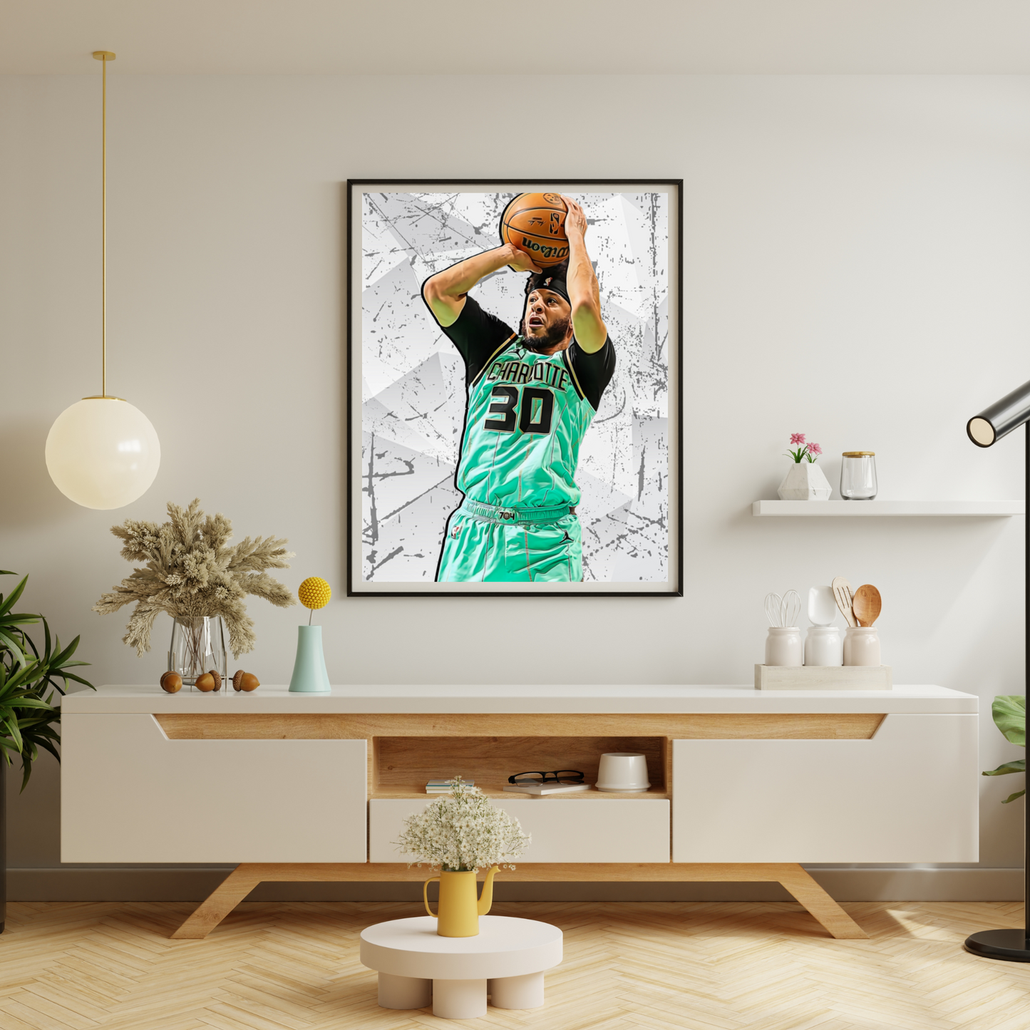 Seth Curry Matte Paper Poster, Frames & Hanger