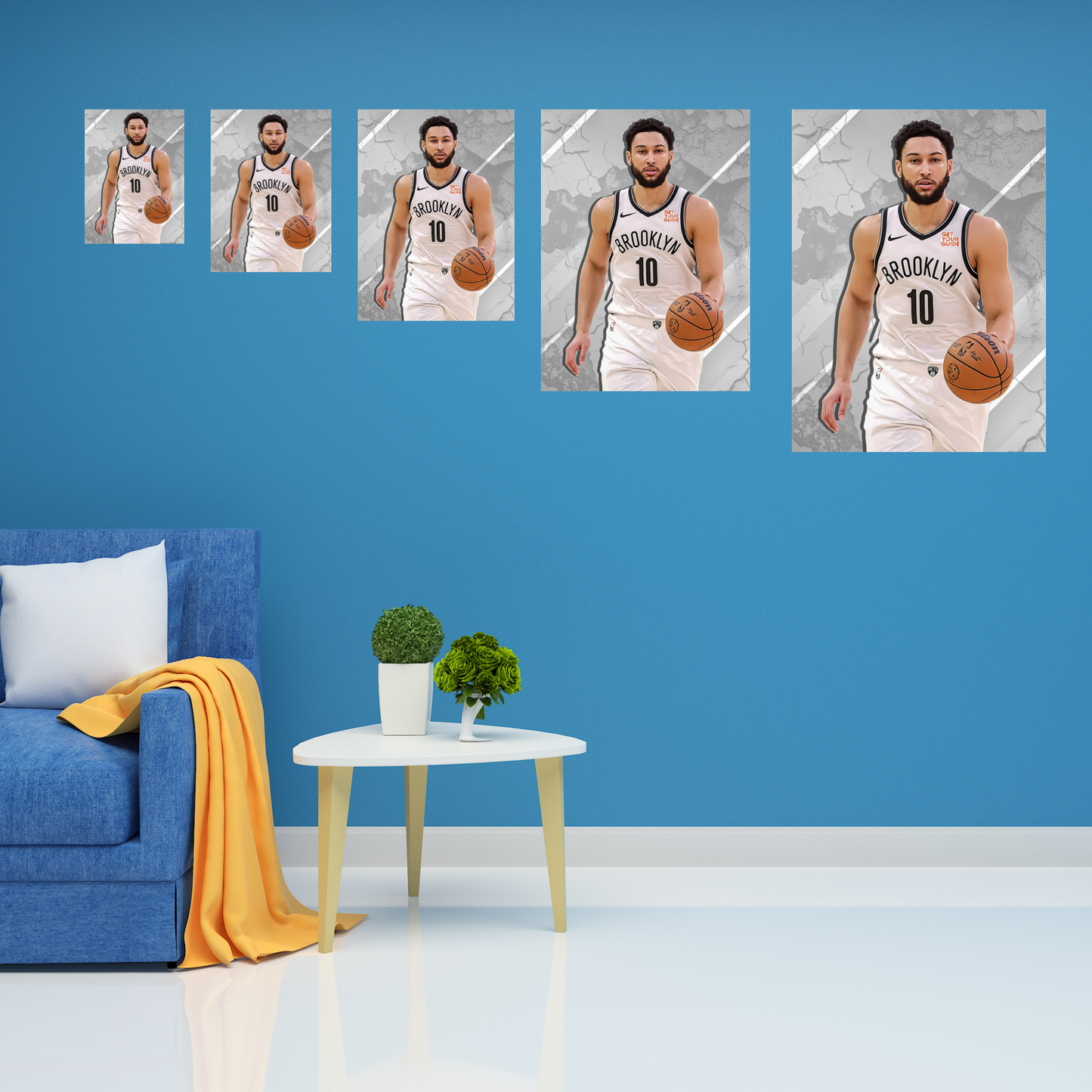 Ben Simmons Premium Matte Paper Poster, Frames & Hanger (Copy)