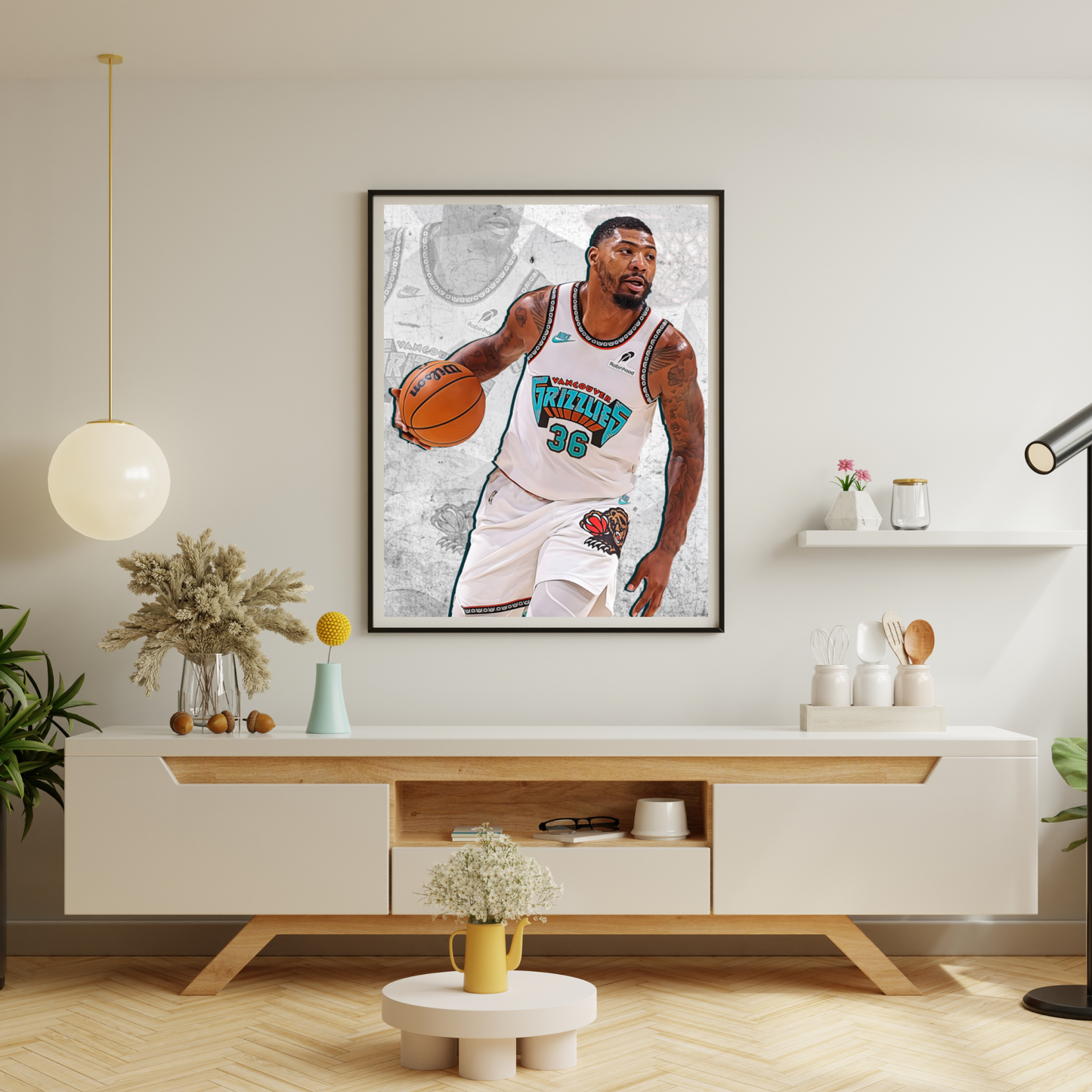 Marcus Smart Matte Paper Poster, Frames & Hanger