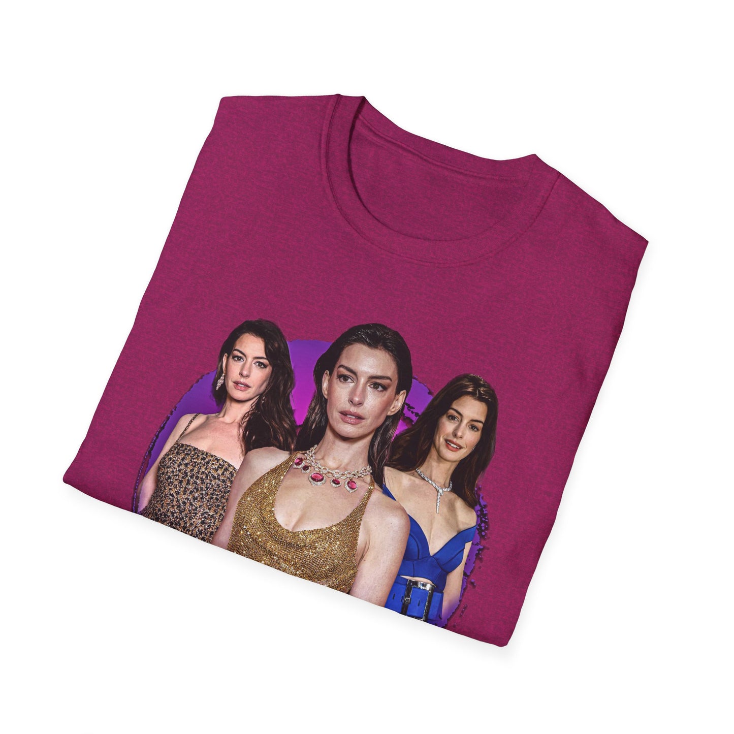 Anne Hathaway Unisex Fan Gift T-Shirt | Devil Wears Prada | Princess Diaries | Oscar Winner Character Art