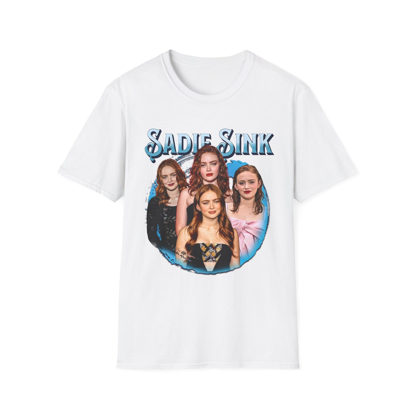 Unisex Sadie Sink Art T-Shirt | Best Fan Gift Tee