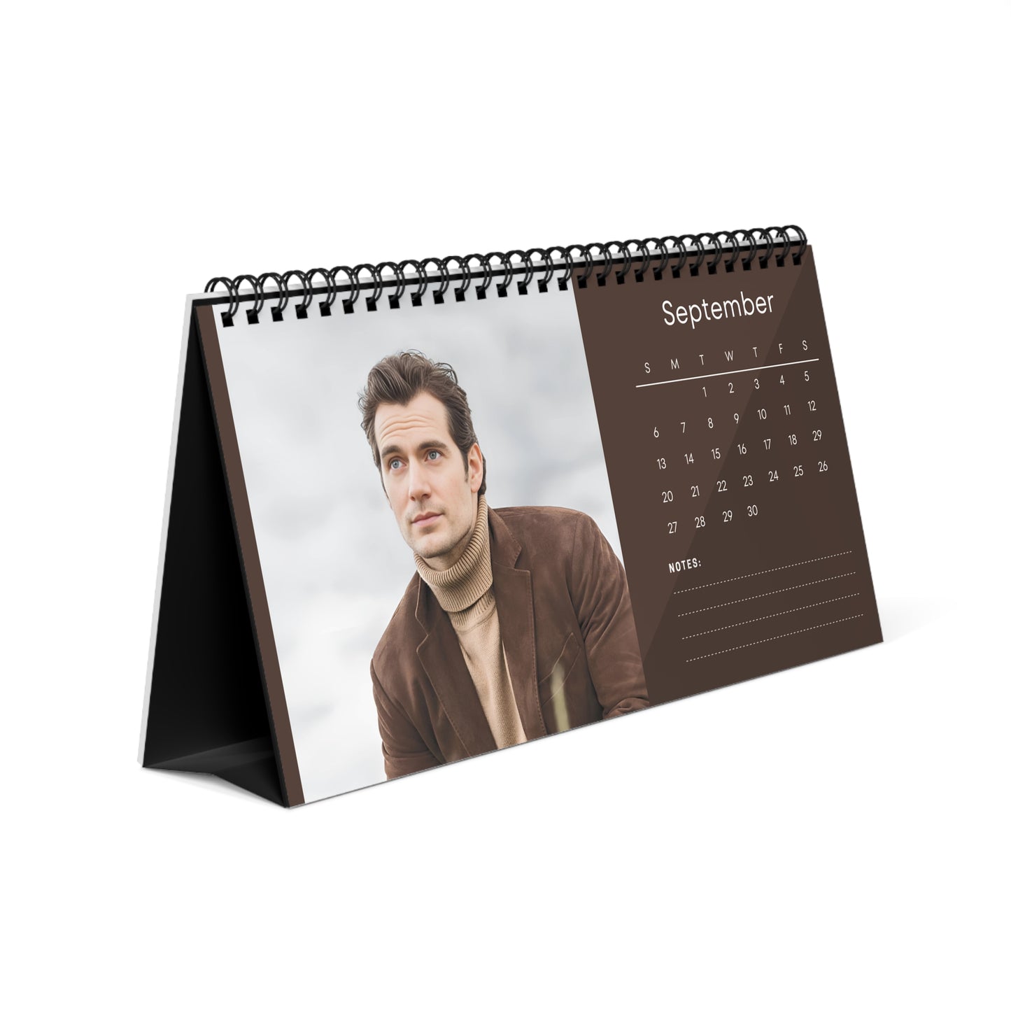 Henry Cavill 2026 Desk Calendar | Celebrity Gift | Office Decor