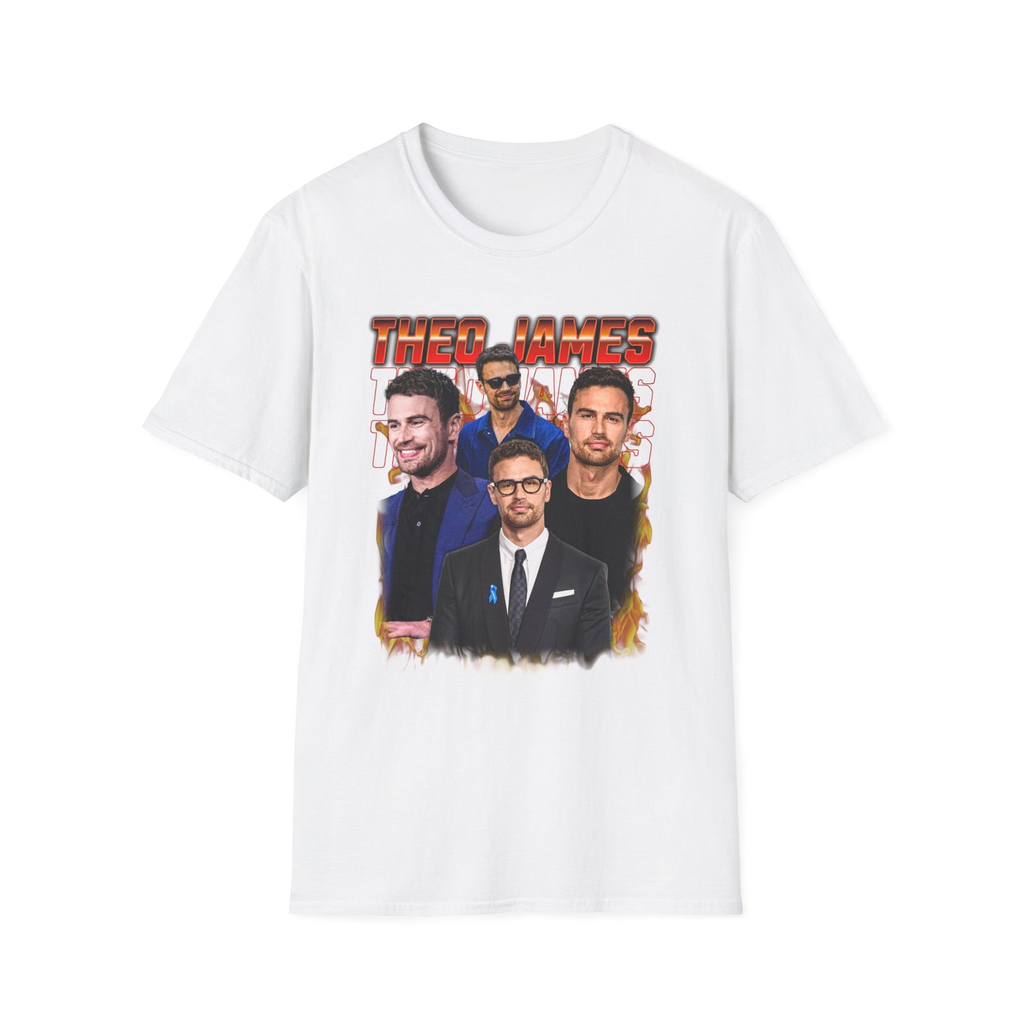 Theo James Unisex Fan Gift T-Shirt | Fan T-Shirt Premium Collection
