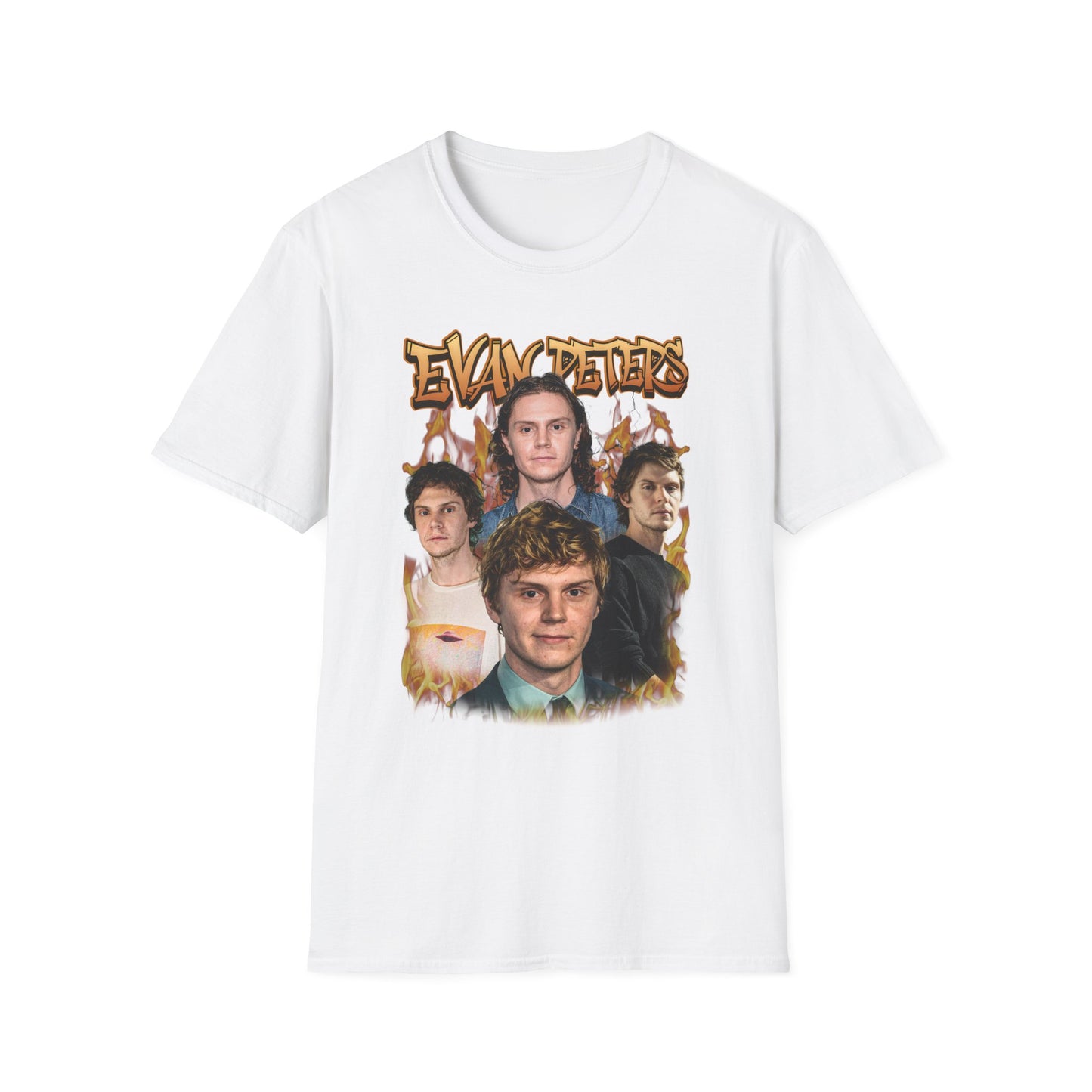 Evan Peters Art T-Shirt - Fan T-Shirt Premium Collection