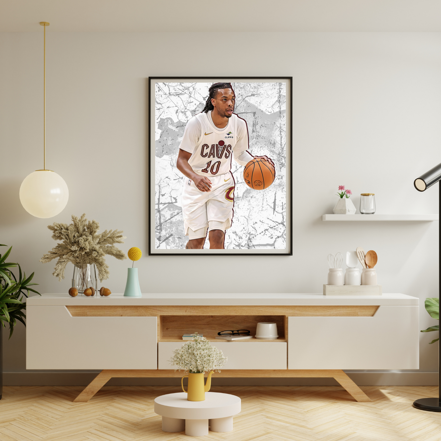 Darius Garland Premium Matte Paper Poster, Frames & Hanger