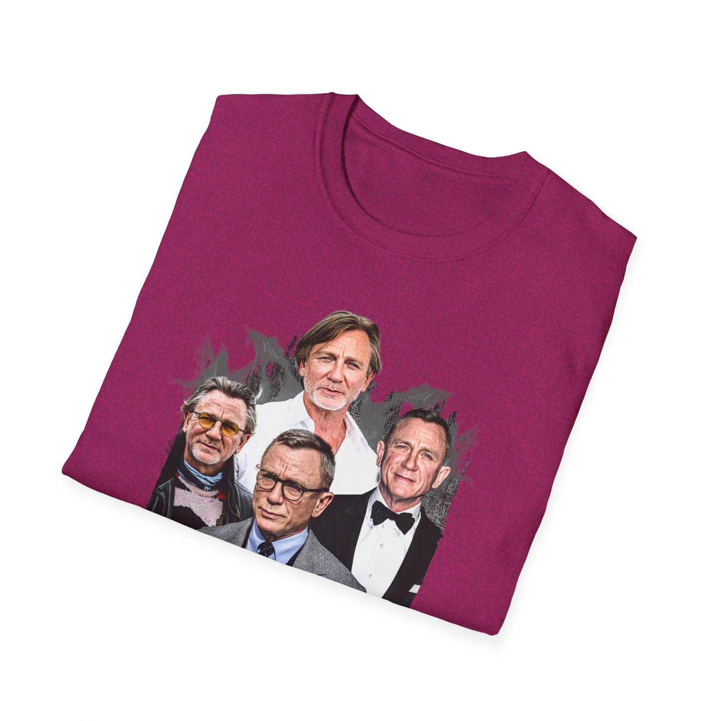 Daniel Craig Unisex T-Shirt | Premium Bond-Inspired Graphic Tee | Perfect Gift for 007 & Cinema Fans