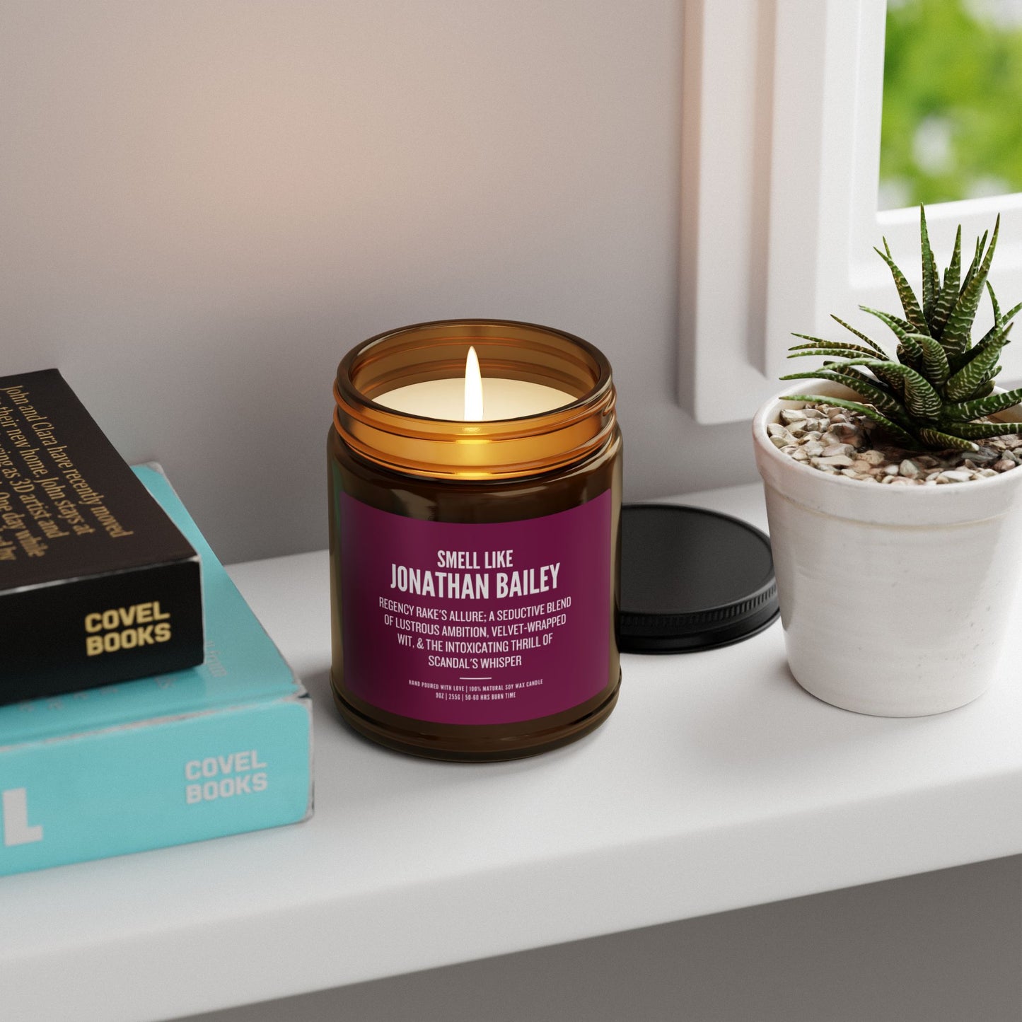 Smell Like Jonathan Bailey Luxury Soy Candle | Fan Gift