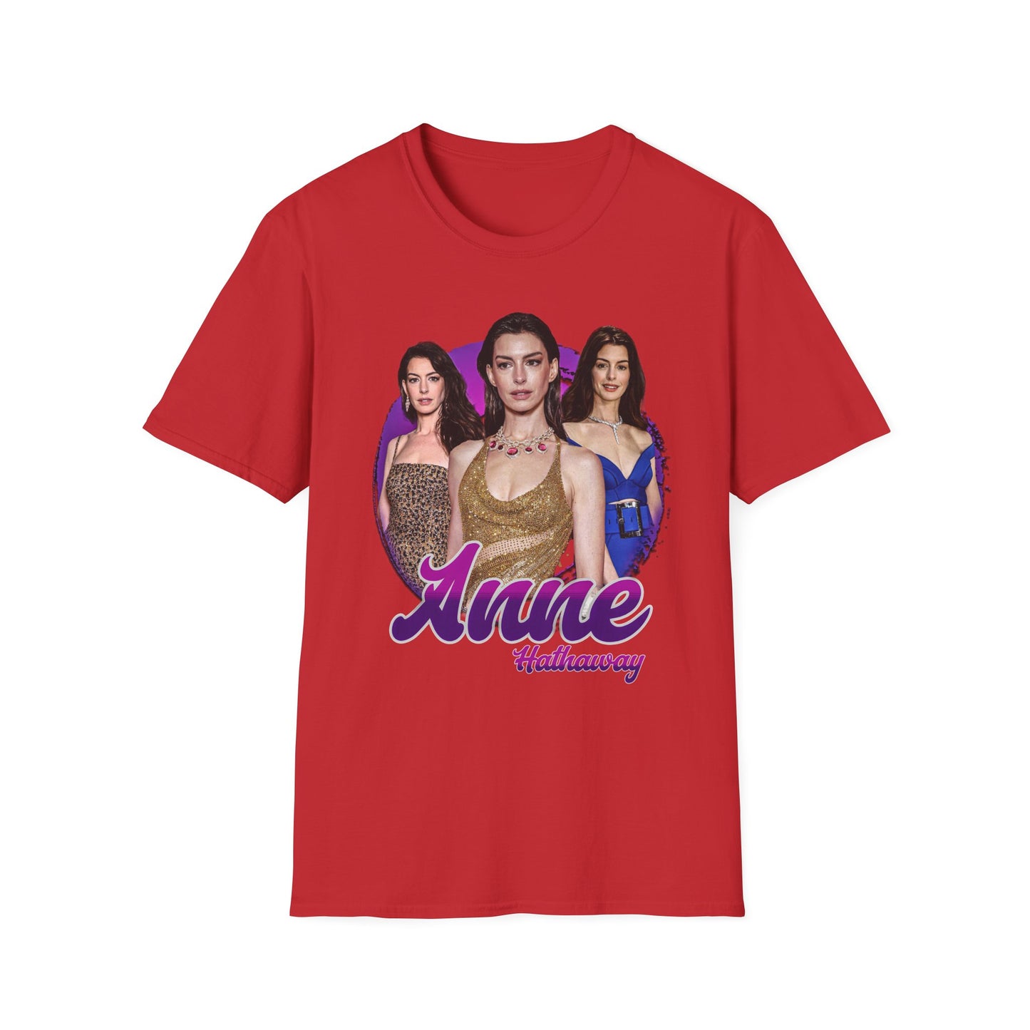 Anne Hathaway Unisex Fan Gift T-Shirt | Devil Wears Prada | Princess Diaries | Oscar Winner Character Art
