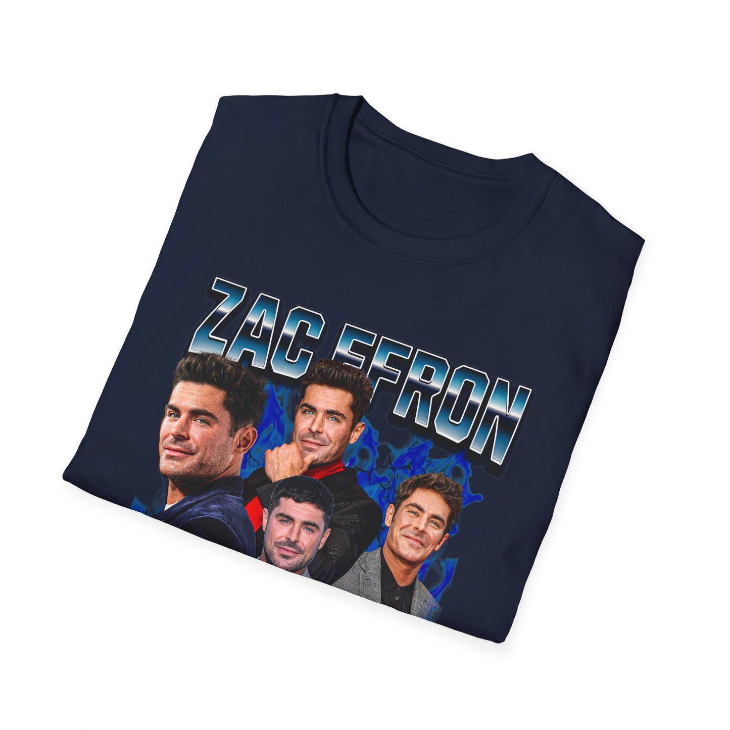 Zac Efron Unisex T-Shirt Fan Gift | Hollywood Star Character Art | Fan Gift