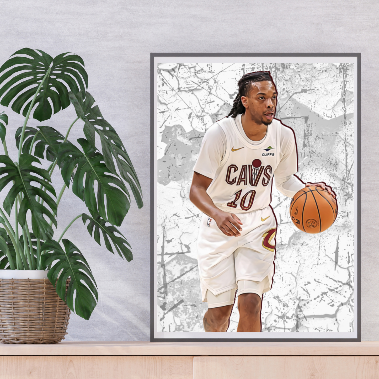 Darius Garland Premium Matte Paper Poster, Frames & Hanger