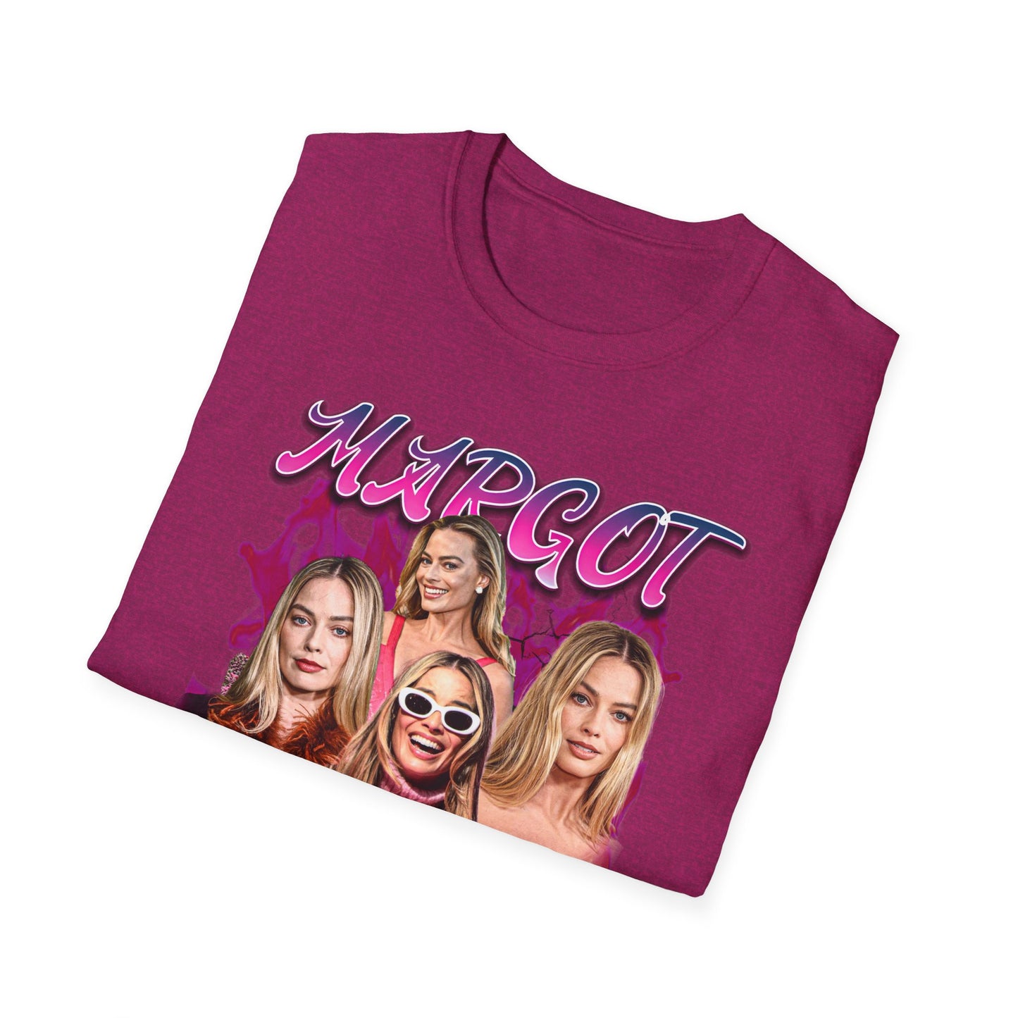 Margot Robbie Harley Quinn Unisex T-Shirt | Bold Pop Art Tee | DC Comics Movie Fan Gift