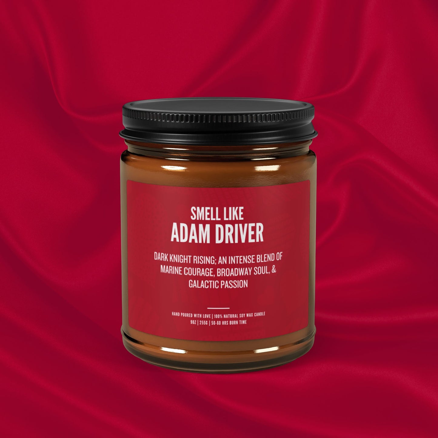 Adam Driver Scented Candle Gift | Luxury Soy Candle | Fan Gift