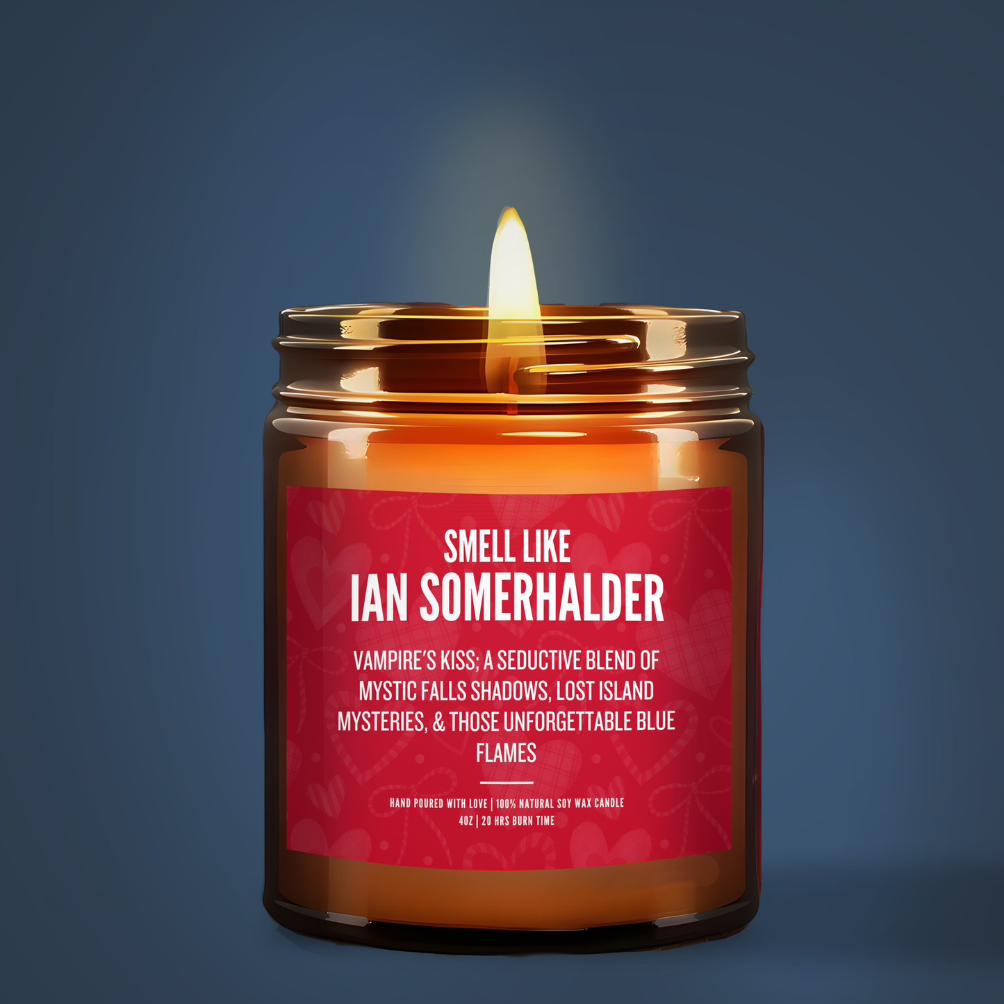 Ian Somerhalder Scented Candle For Fans | Luxury Gift