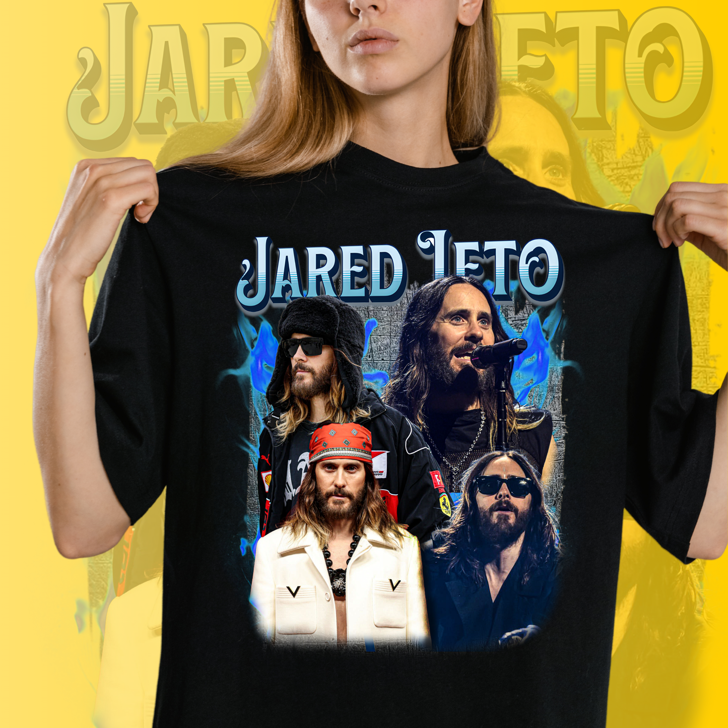 Jared Leto Art T-Shirt - Fan T-Shirt Premium Collection