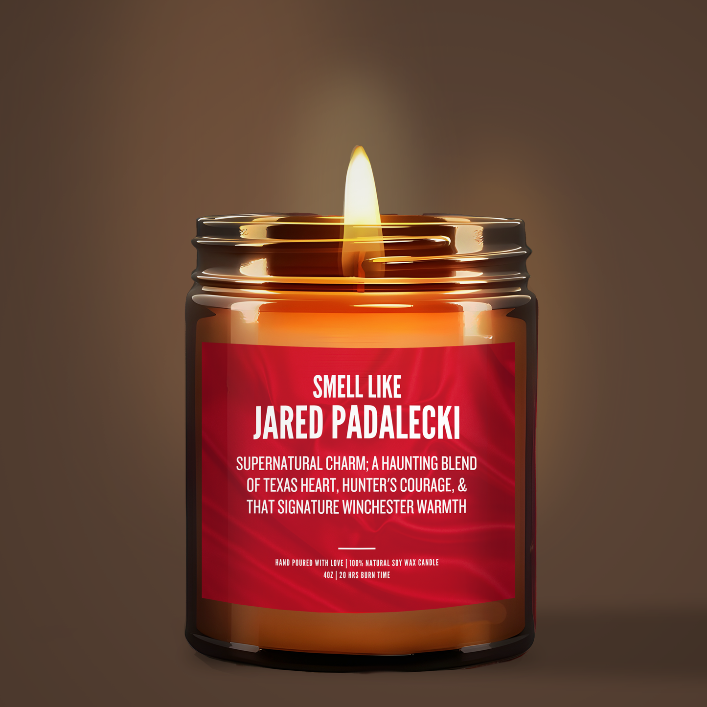 Jared Padalecki Scented Candle For Fans | Luxury Gift