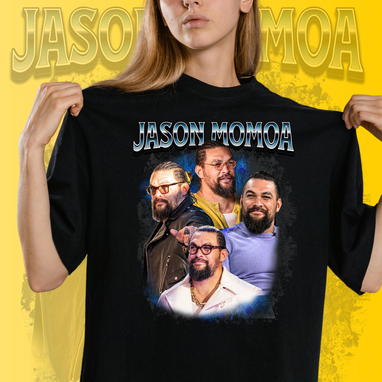 Jason Momoa Art T-Shirt - Fan T-Shirt Premium Collection