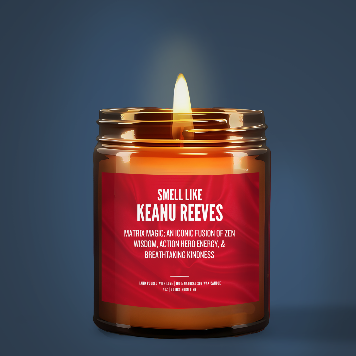 Keanu Reeves Scented Candle For Fans | Luxury Gift