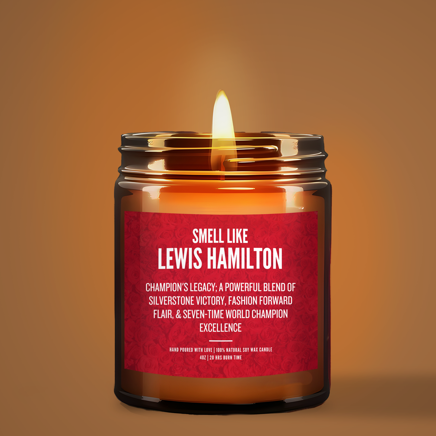 Lewis Hamilton Scented Candle For Fans | F1 Champion Vibes
