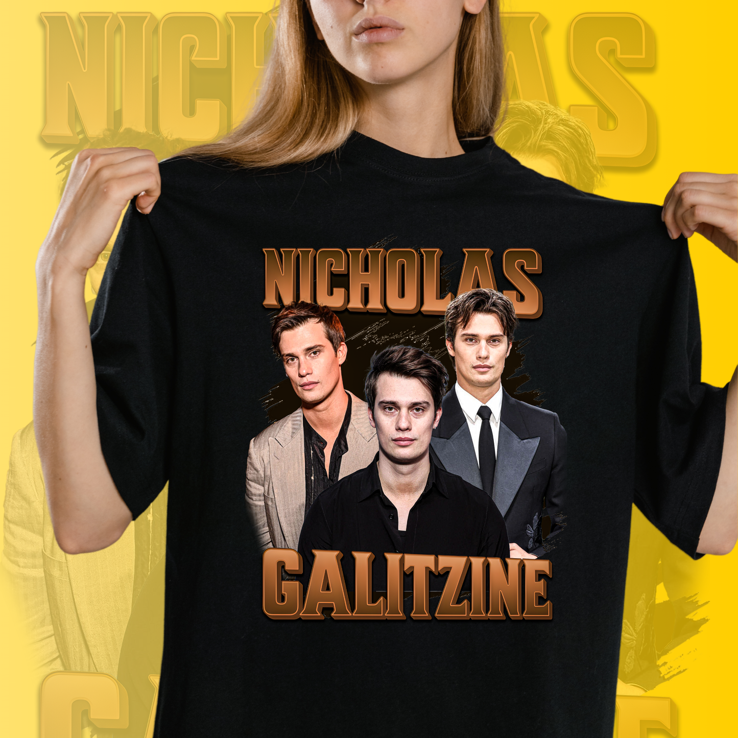 Nicholas Galitzine Art T-Shirt - Fan T-Shirt Premium Collection