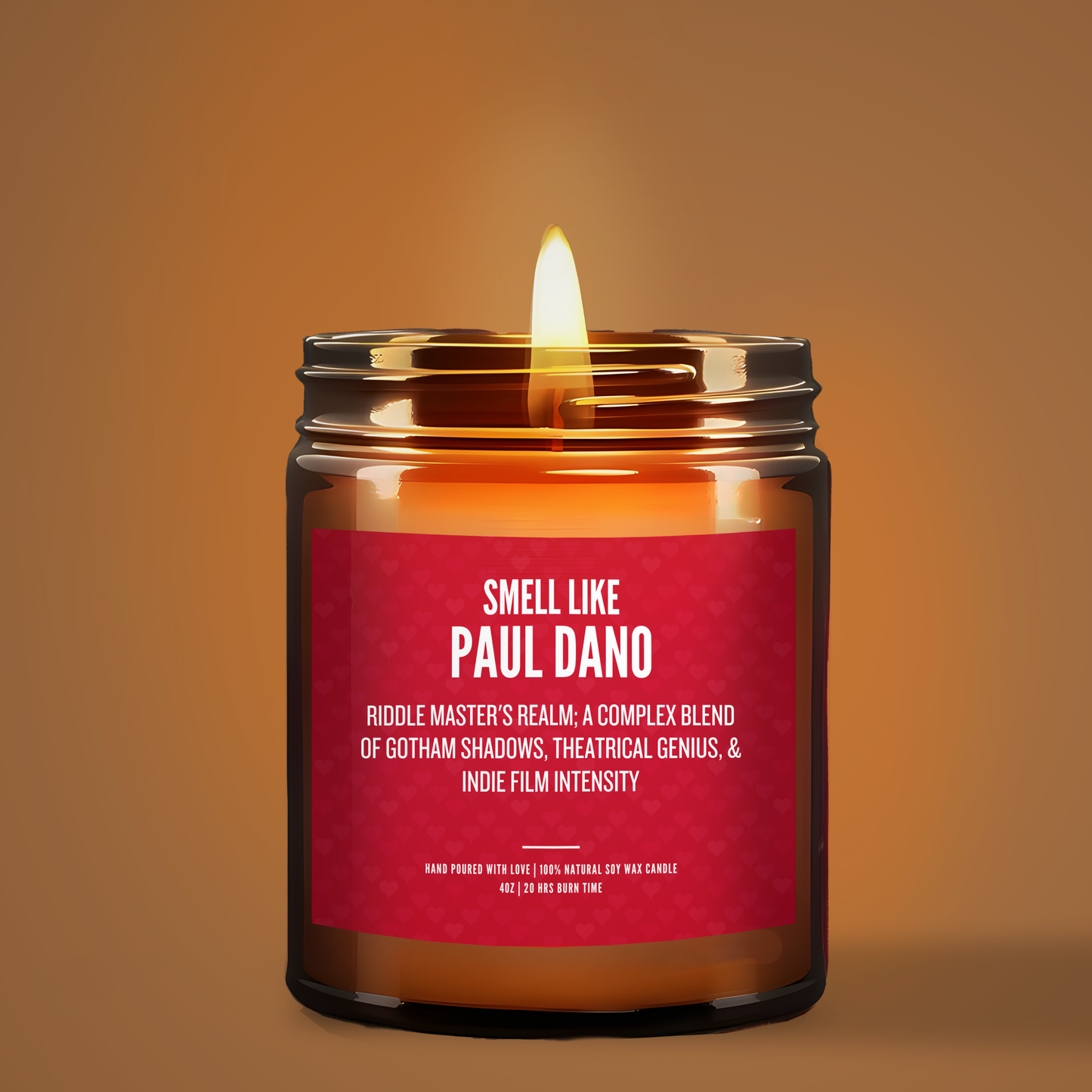 Paul Dano Scented Candle For Fans | Luxury Gift