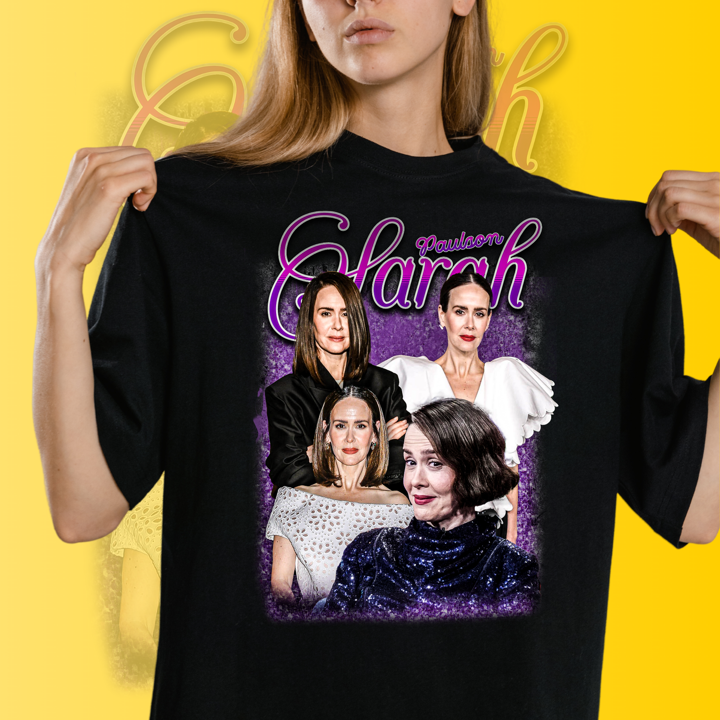 Sarah Paulson Unisex Fan Gift T-Shirt - Fan T-Shirt Premium Collection
