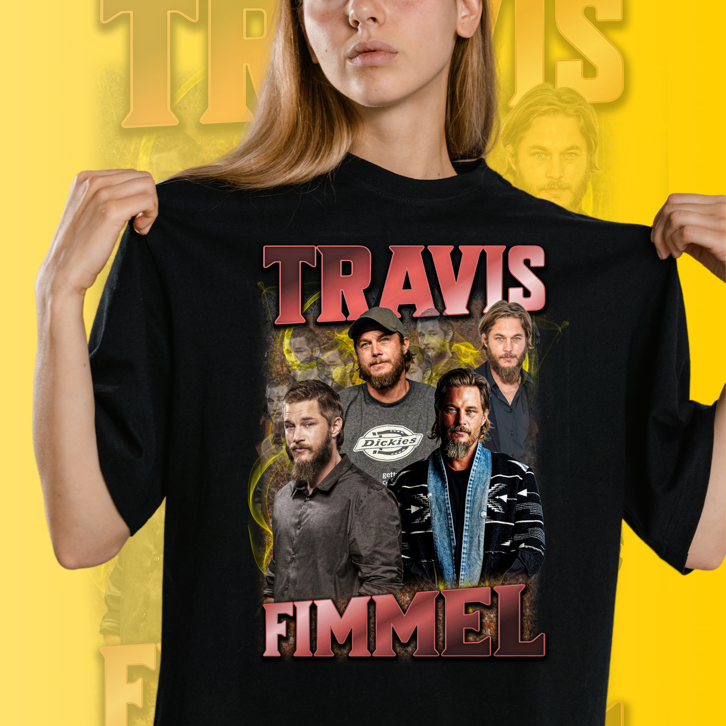 Travis Fimmel Unisex T-Shirt Fan Gift - Fan T-Shirt Premium Collection