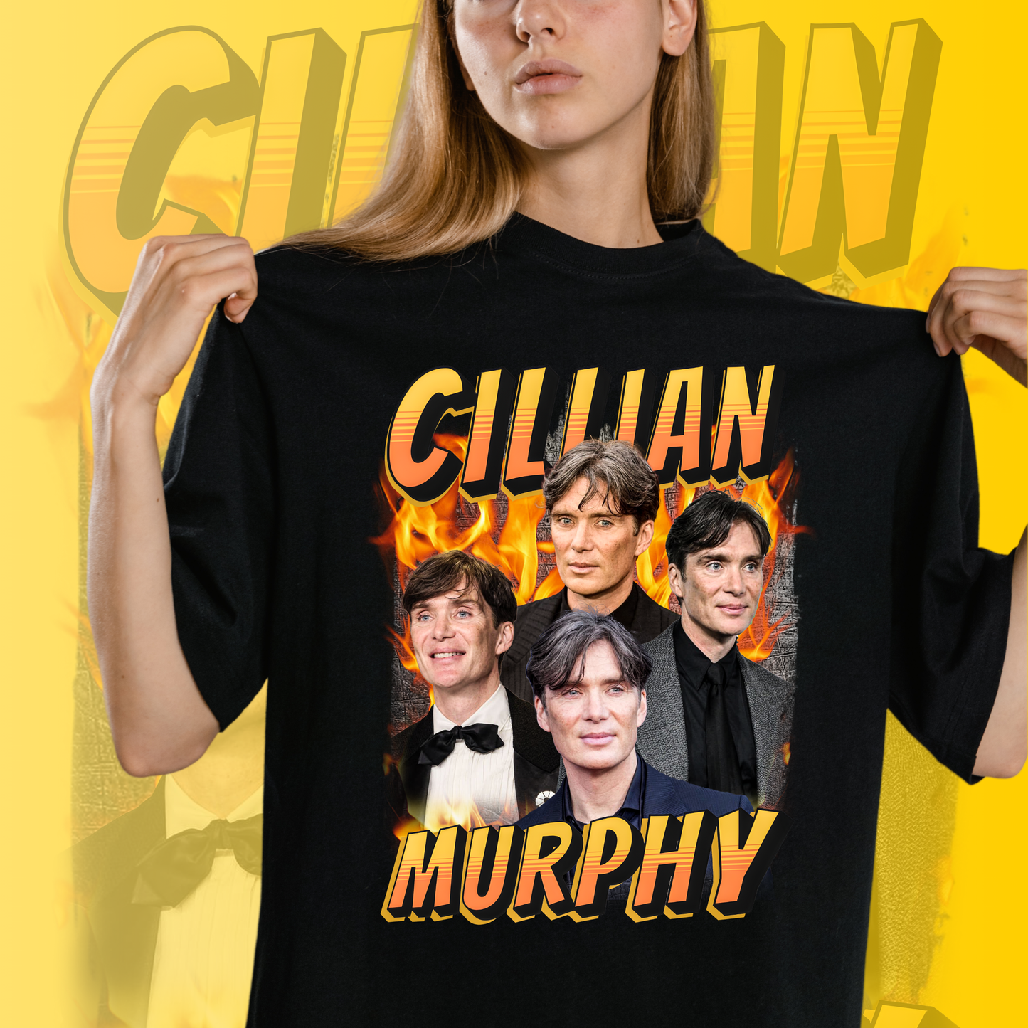Cillian Murphy Art T-Shirt - Fan T-Shirt Premium Collection