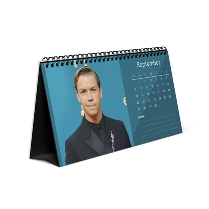 Will Poulter 2026 Desk Calendar |  Star Calendar | Actor Gift for Fans