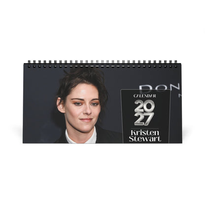 Kristen Stewart 2027 Desk Calendar Vol 4 | Spiral Bound Photo Calendar | Fan Gift