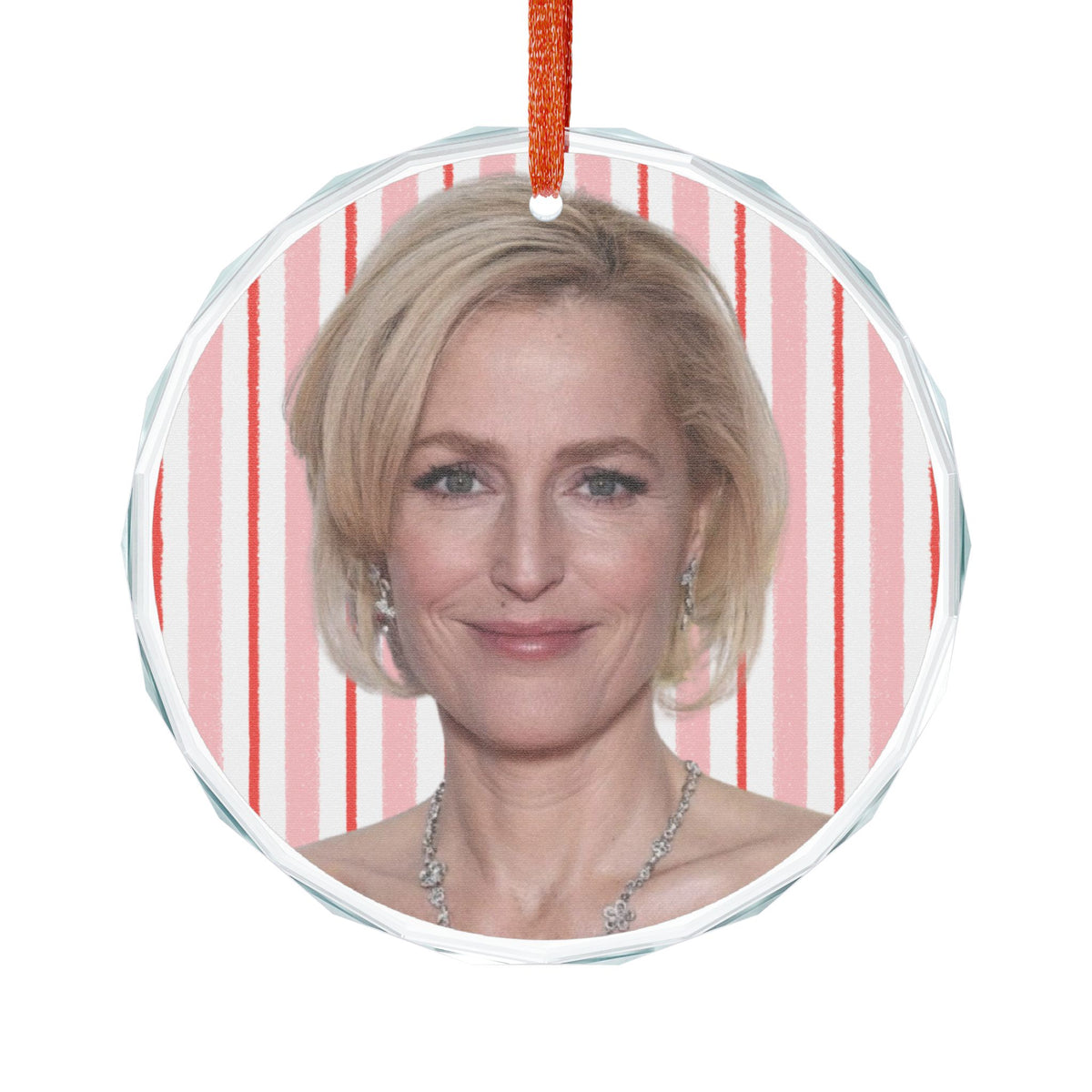 Gillian Anderson Christmas Ornament | Celebrity Fan Gift Keepsake