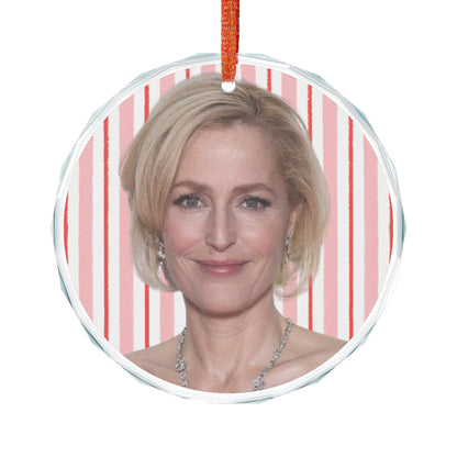 Gillian Anderson Christmas Ornament | Celebrity Fan Gift Keepsake