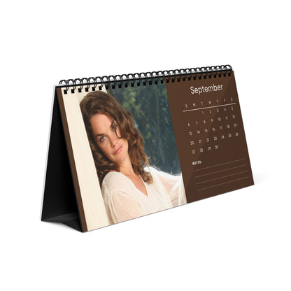 Ruth Wilson 2026 Desk Calendar | Celebrity Spiral Bound Photo Calendar | Fan Collectible Gift | Stylish Desk & Office Décor