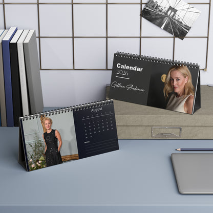 Gillian Anderson 2026 Desk Calendar | X-Files Star | Celebrity Desk Décor | Fan Gift for Collectors | TV & Movie Icon Calendar