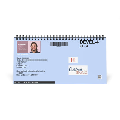 Lucas Bravo 2026 Desk Calendar | Premium Spiral Bound Celebrity Photo Calendar | High-Quality Fan Gift & Desk Décor