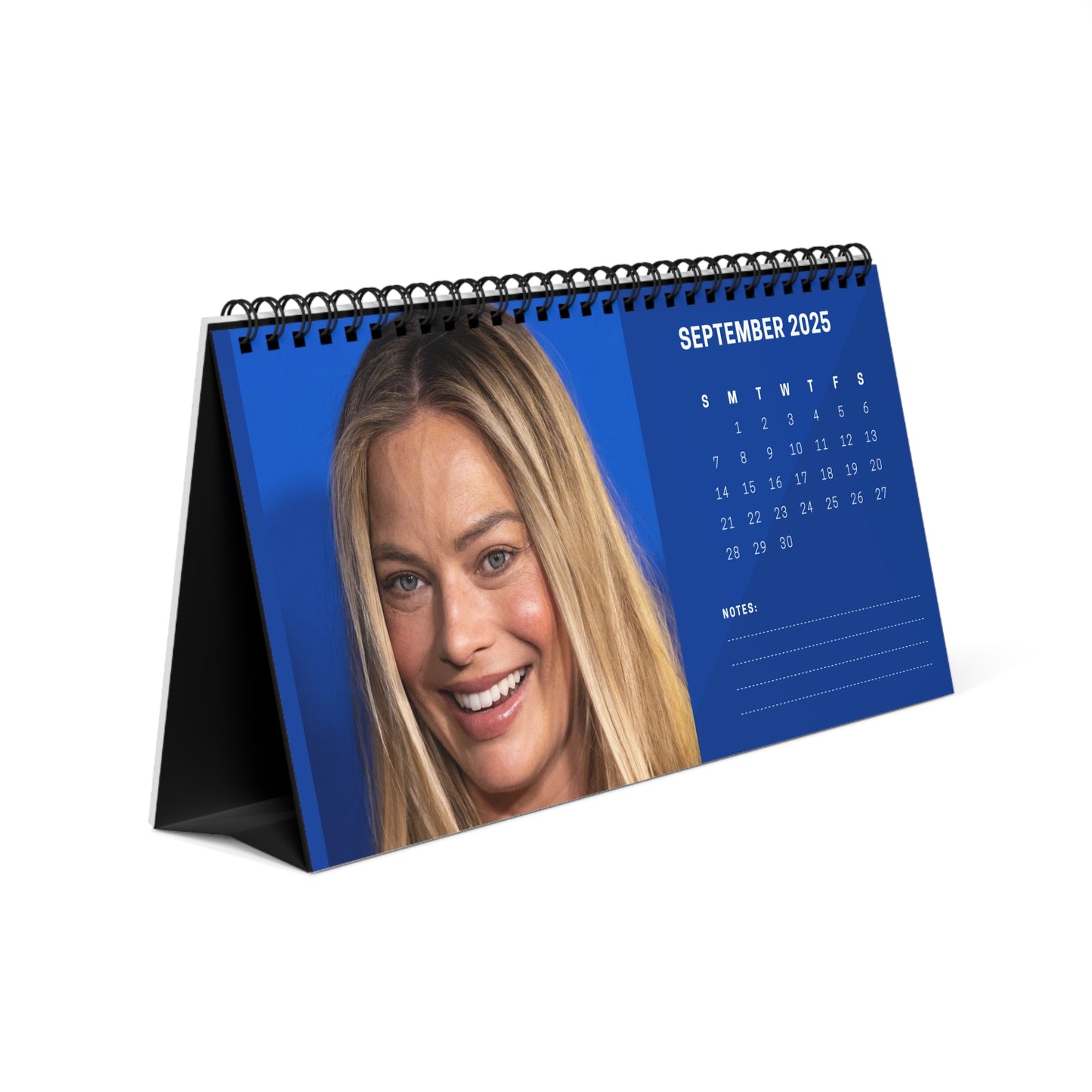 Margot Robbie 2025 Desk Calendar | Margot Robbie Calendar | Fan Gift