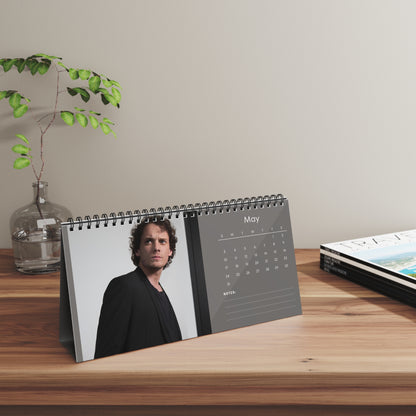 Anton Yelchin 2026 Desk Calendar | Star Trek Actor Gift | Hollywood Star Planner | Movie Memorabilia | Tribute Calendar