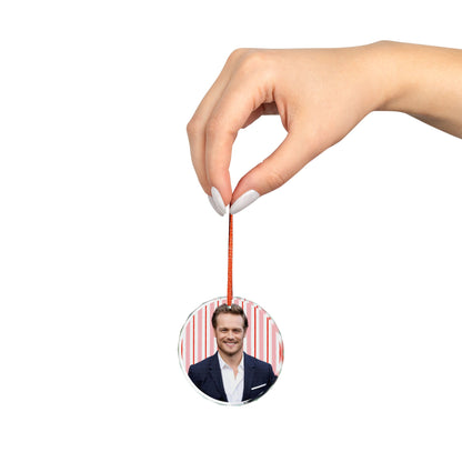 Sam Heughan Christmas Ornament | Celebrity Fan Gift Keepsake