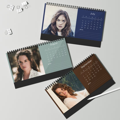 Ruth Wilson 2026 Desk Calendar | Celebrity Spiral Bound Photo Calendar | Fan Collectible Gift | Stylish Desk & Office Décor