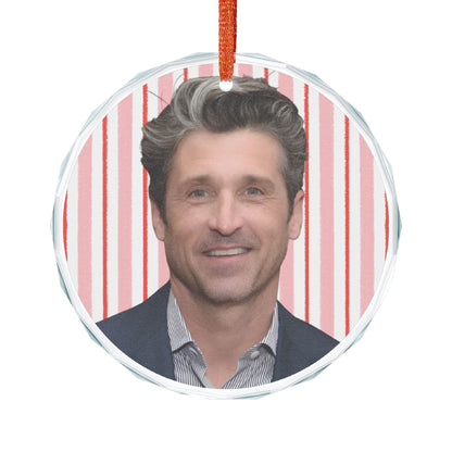 Patrick Dempsey Christmas Ornament | Celebrity Fan Gift Keepsake