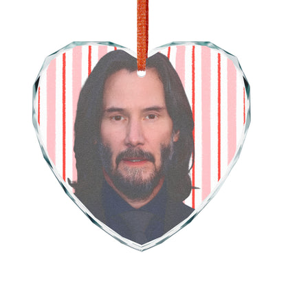 Keanu Reeves Christmas Ornament | Celebrity Fan Gift Keepsake