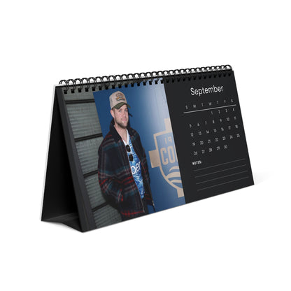 Leo Woodall 2027 Desk Calendar Vol 2 | Spiral Bound Photo Calendar | Fan Gift