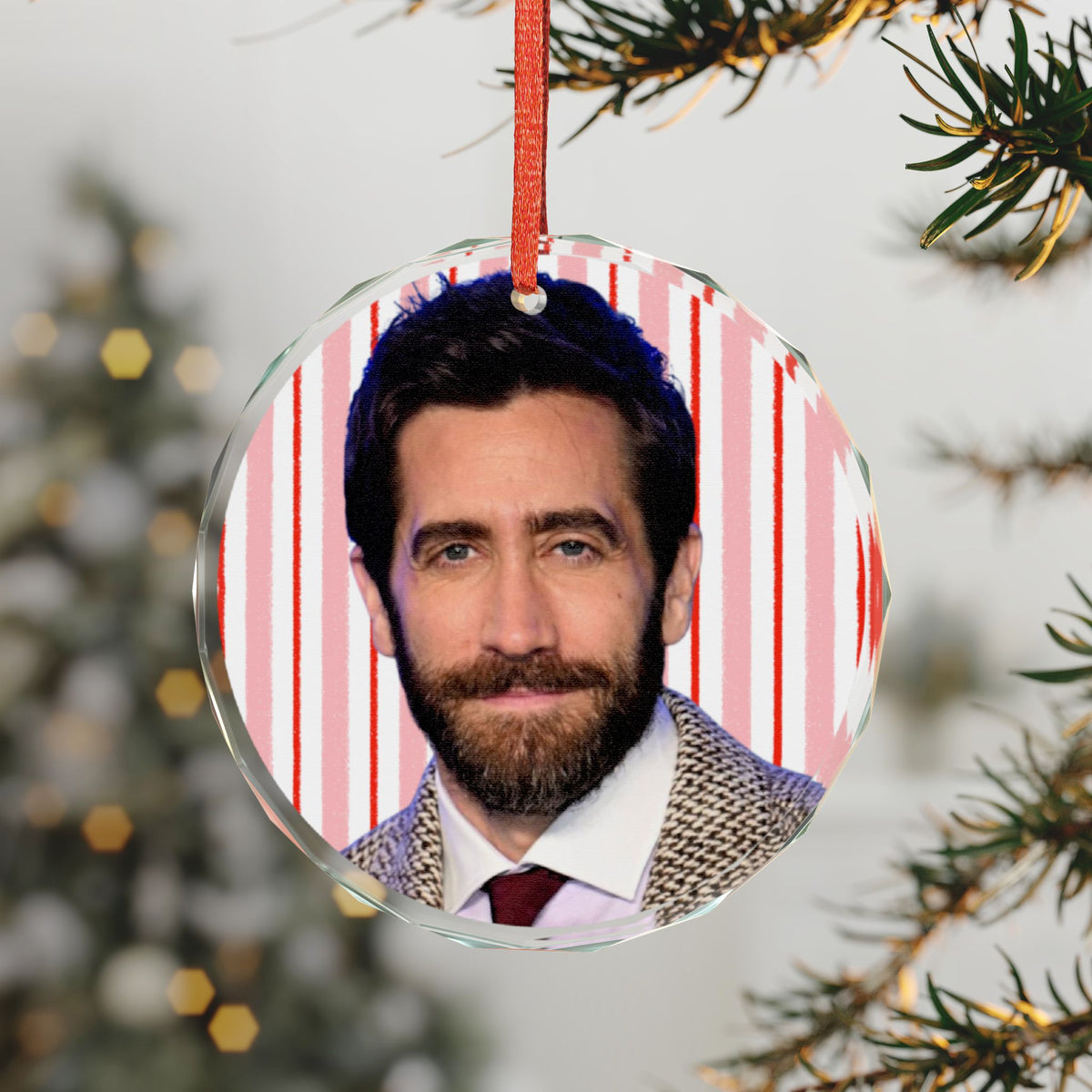 Jake Gyllenhaal Christmas Ornament | Celebrity Fan Gift Keepsake