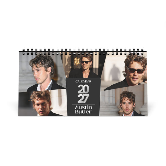 Austin Butler 2027 Desk Calendar Vol 1 | Spiral Bound Photo Calendar | Fan Gift