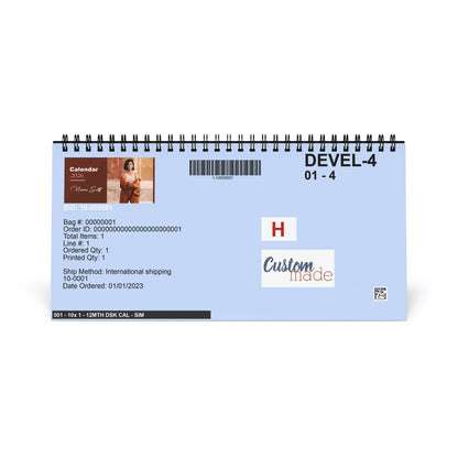 Naomi Scott 2026 Desk Calendar | Premium Spiral Bound Celebrity Photo Calendar | Stunning Collectible Gift for Fans & Desk Décor